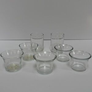 Votive & Tea Light Glass Candle Holders